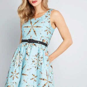 Modcloth x Dupenny "Optimistic Effect" in Swimmers